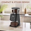 AYCHIRO Burr Coffee Grinder Electric, Adjustable Burr Mill with 30