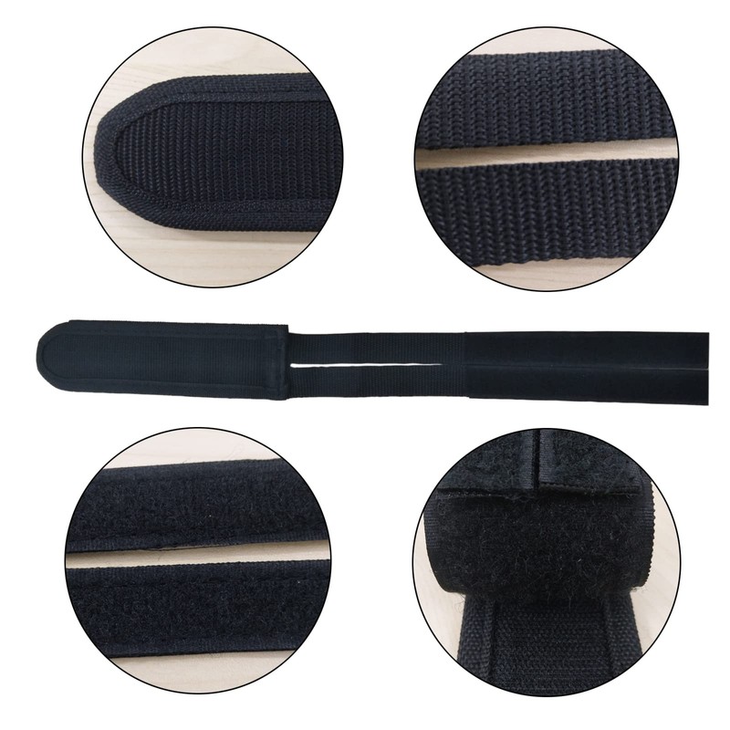 Medsuo 1 Pair Bike Pedal Strap Toe Clips Straps Tape