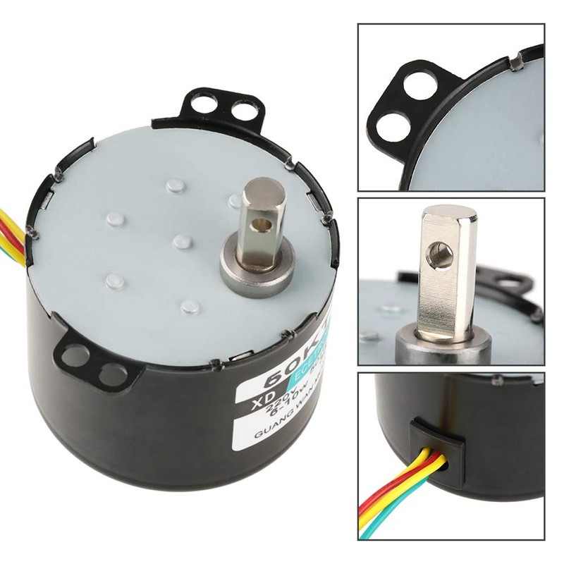 50KTYZ AC 220V 6-10w Miniature Permanent Magnet Synchronous Motor CW/CCW