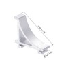 sourcing map Pack of 6 shelf brackets fridge kit support