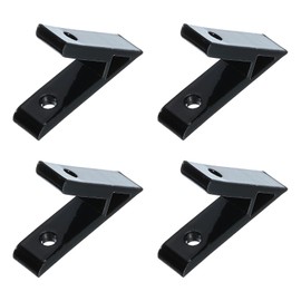 uxcell 4Pcs 45 Degree Angle Aluminum Profile Corner Brackets, Corner Brace Joint Connectors for 2020 Series (Black)