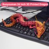 Suoyouman 24 inch 3D Printed Dragon,3D Printed Flexible Articulated Dragon,