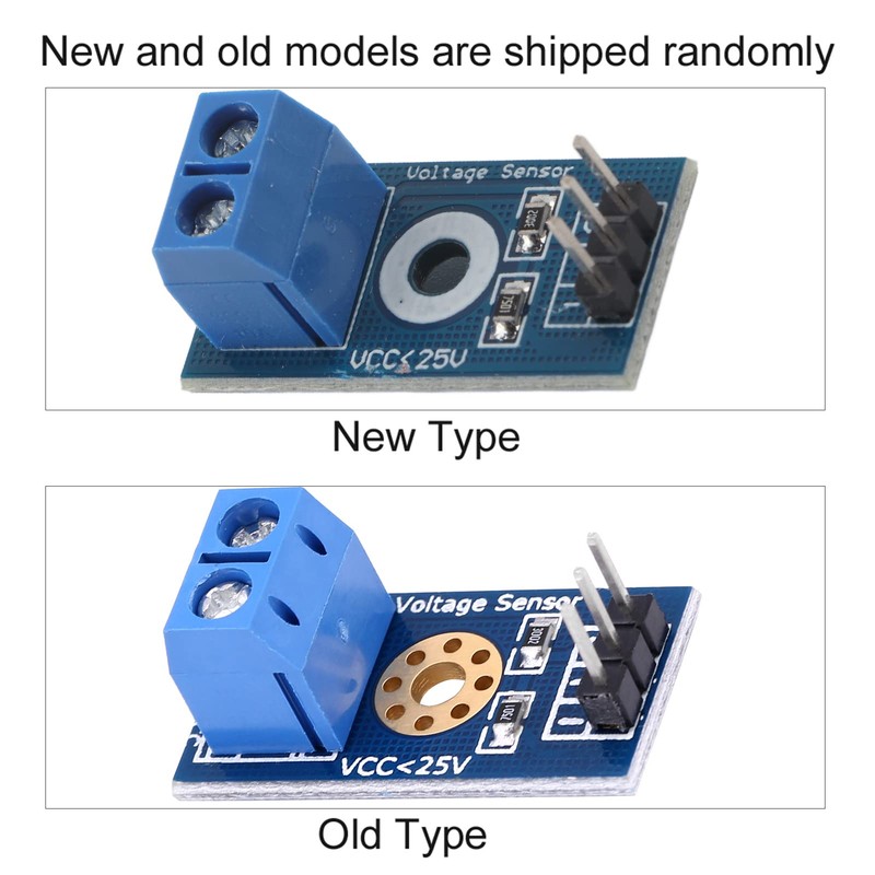 4 x 25 V Sensoren zur Erkennung der Spannung, Modul