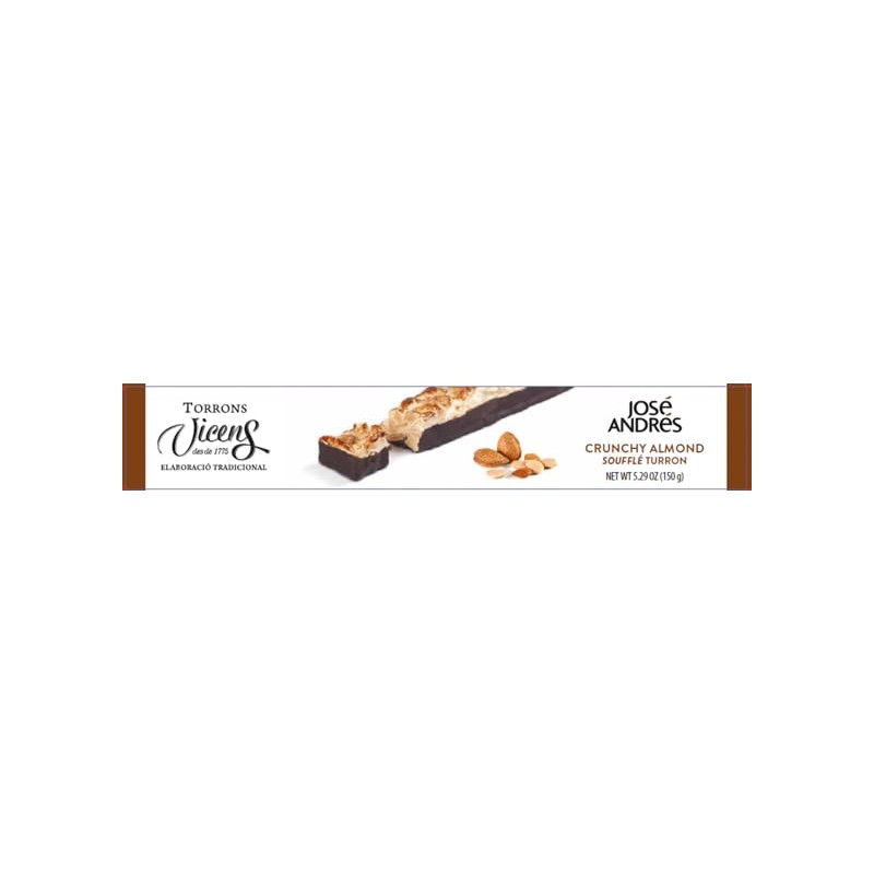 José Andrés Crunchy Almond Nougat, 5.29 oz