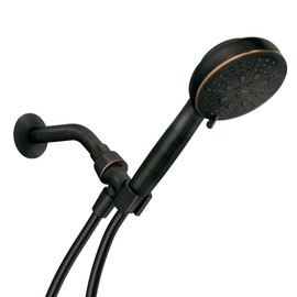 Moen Hydro Energetix Mediterranean Bronze Single Function Handheld Shower Head, 200H0BRB