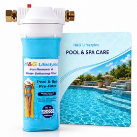 H&G lifestyles Hose Iron Filter for Filling Pool 3/4 GHT 20,000 Gallons