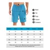 SILKWORLD Swim Trunks for Men 2 in 1 Swimming Trunk