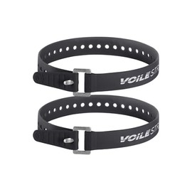 Voile Straps XL Series Aluminum - Industrial 2 Pack - 22in (Black)