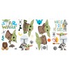 RoomMates The Child Illustrated Peel and Stick Wall Decals green,