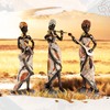 30cm African Lady Statues, Female Statues, Statues of Statue, Statues
