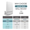 ALLICAVER Wall Mount Holder for Orbi 2 Pack Compatible Wall