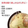 akindou 23.5cm Antique English Alphabet Globe Globe Home Decor Gift