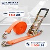 Dawnerz Heavy Duty Ratchet Straps 2 inch 30 ft -