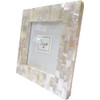 Tizo 3"x3" Square White Mother of Pearl Frame, Made in