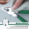 INJOYTEC 6 Inch Pliers Tool Wire Cutting Radio Pliers Wire