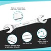 DURATECH 3/4 Inch x 13/16 Inch Super-Thin Open End Wrench,