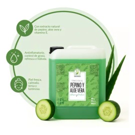 Tónico Facial Agua De Pepino & Aloe Vera 5 Litros