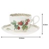 Noritake T97887/4911 Noritake Cup & Saucer (For Both Coffee/Tea), 8.5