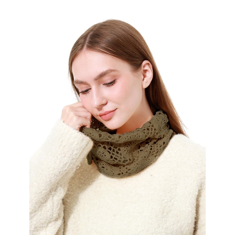 sy soul young Womens Crochet Beanie Hat with Ponytail Hole