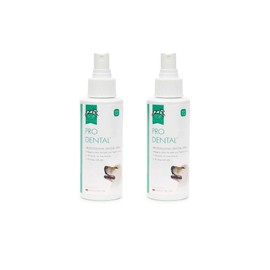 Dog and Cat Pro Dental Spray Easy Use for Fresh Pet Breath Oral Health 4 oz (2 Bottles)
