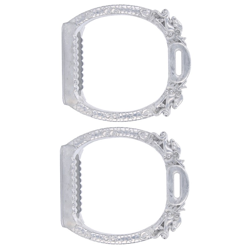Stainless Steel Electroplated Lightweight Safety Stirrups Horse Riding Racing Accessory