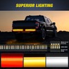 Nilight Truck Tailgate Light Bar 56" Aluminum Frame Triple Row