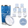CWEGSJ Physical Therapy Assistant Gift PTA 20oz Tumbler with Lid