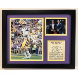 Legends Never Die Joe Burrow - LSU Tigers - Framed 12"x15" Double Matted Photos, Inc.