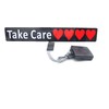 Car Windshield Glow Sign Light, Stay on/Flash/Flow Neon Funny Car