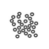 sourcing map O-Rings Nitrile Rubber 1.2mm-49mm Inner Diameter 1mm-2mm Width