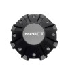 Impact Matte Black Wheel Center Cap D003-FB D003