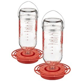 Best-1 Glass Hummingbird Feeders, 32 oz., Pack of 12