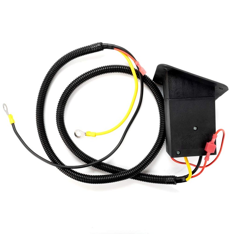 Roykaw Powerwise Charger Receptacle with Harness for EZGO Golf Cart