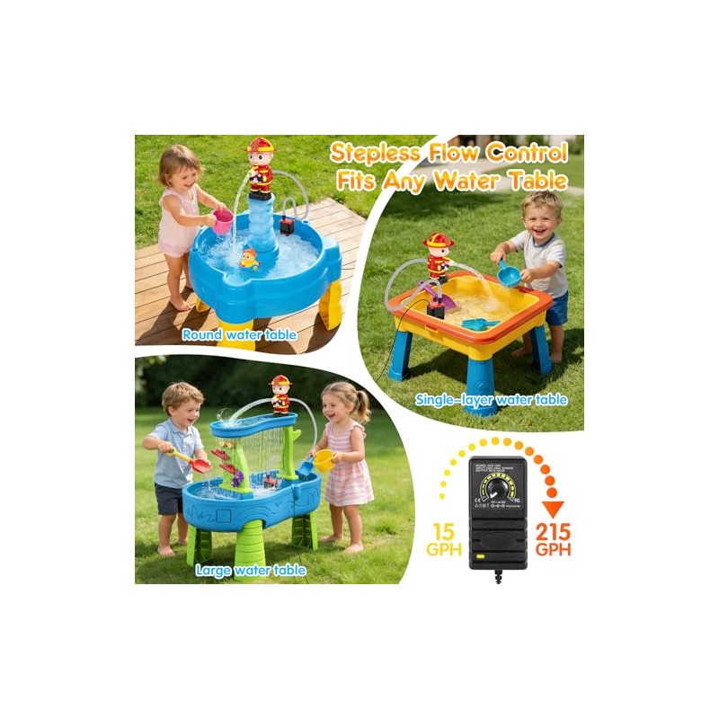 WITALENT Water Table Pump, Fireman Water Pump for Water Table