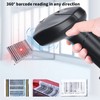 lvifloae Barcode Scanner Handheld 360° Reading QR Code USB Reader