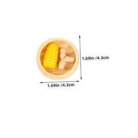 Kisangel 6Pcs Mini Food Model Realistic Miniature Steaming Food for Educational Decor Photography Props Mixed Styles for Creative Learning and Fun
