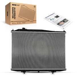 KAX CU2215 Engine Radiator Replacement, Compatible with 1998-2000 Frontier, 2001-2004 Frontier 3.3L, 2002-2004 Xterra 3.3L, 2001-2004 Frontier 2.4L, 2000-2001 Xterra, 2002-2004 Xterra 2.4L