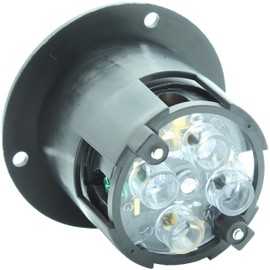 Journeyman-Pro 2715, NEMA L14-30 Flanged Inlet Generator Plug, 30A 125/250 Volt, Locking Receptacle Socket, Black Industrial Grade, Grounding Welding Use 7500 Watts