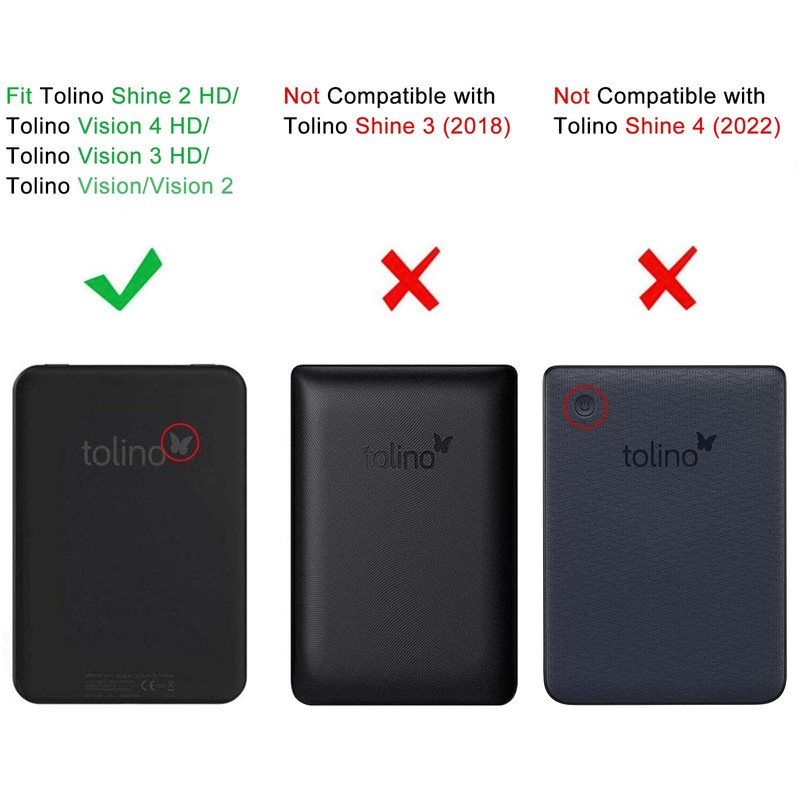 Fintie Case for Tolino Vision 4 HD/Vision 3 HD/Vision 2