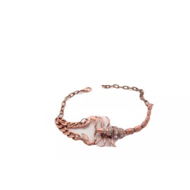 Unbranded Women Bronze Metal Boot Chain Bracelet Anklet Shoe Scorpion Charm Goddess Look