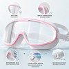 Anti-Fog Swim Goggles and Cap Set for Adults – Wide-View