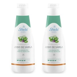 2 Jugo De Sábila Sheló Nabel Con Aloe Vera Jugo Natural                                                                                               