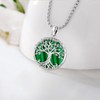Eusense Tree of Life Necklace 925 Sterling Silver Tree of
