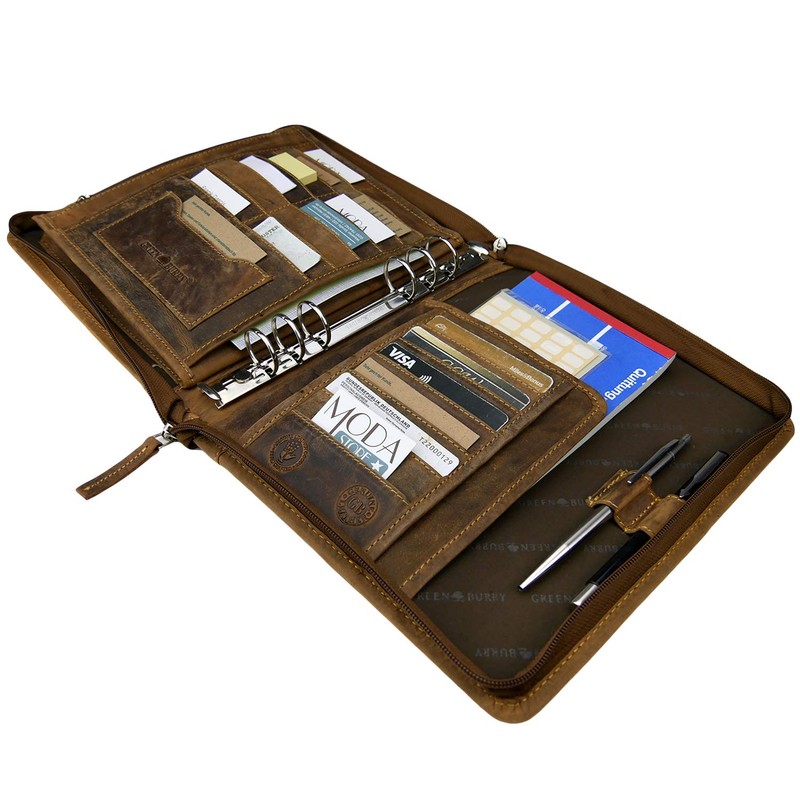 Greenburry Vintage Leather Writing Case 26 cm