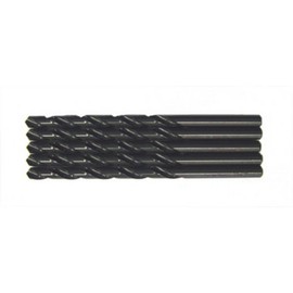 RIKEN STEEL Drills for Ironwork 0.1 inch (3.3 mm), Set of 5 (Metal/Metal)