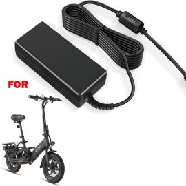 HJHLSTJK 42V AC Adapter FOR DYU C3 14" Folding Electric Bike 350W 36V/7.5AH E-bike