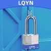 Padlocks with Same Key, LQYN 24 Pcs Laminated Keyed Padlock