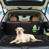 QPK Dog Car Bed Mat for Backseat Extender, Non-Slip Washable