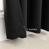 Pickluc Grommet Blackout Curtain for Living Room, Light Blocking Drapes,