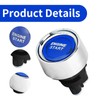 coppialu 1 Pcs Engine Start Ignition Switch, 1.8" X 1.25"